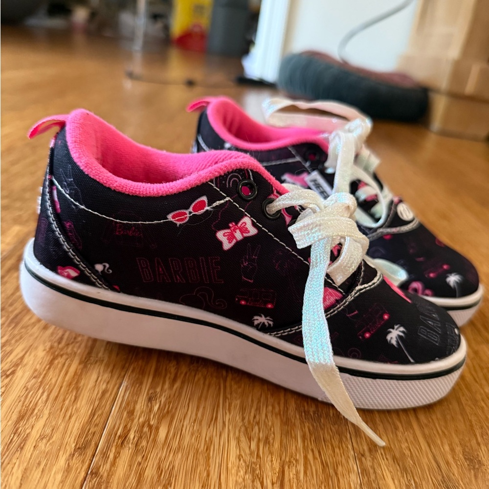 Barbie Kids Heelys - Black and Pink